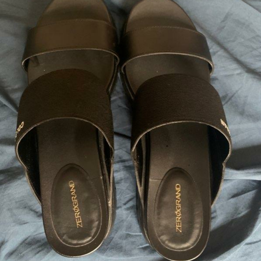 Cole Haan ZeroGrand Sandal/Slide, Black, Size 8.5